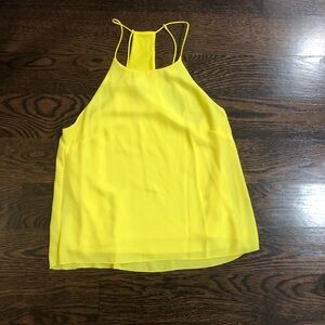 H&M Bright Yellow Women's Tank Top
